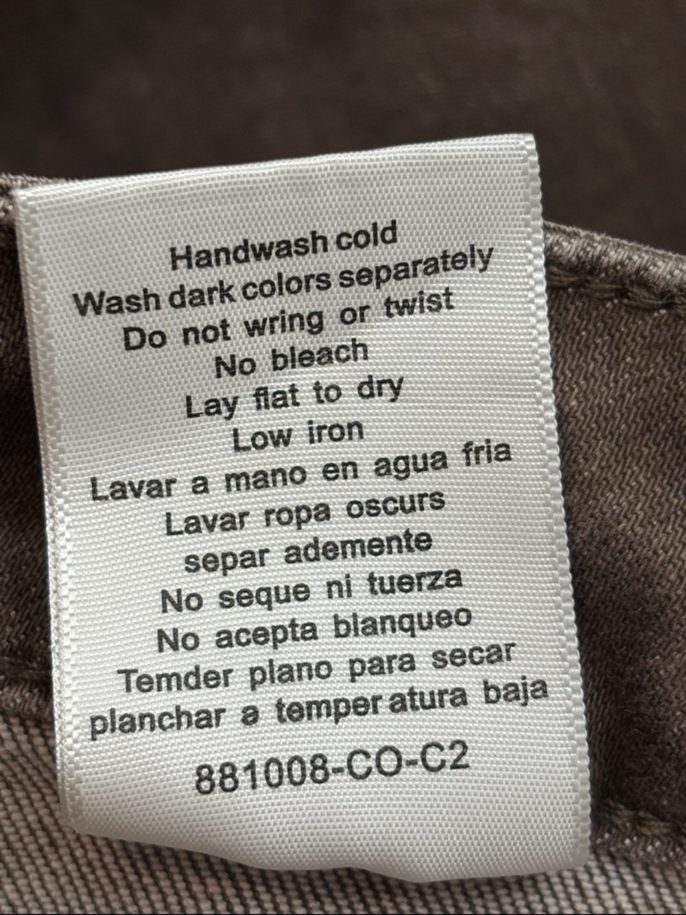 Judy Blue Brown Retro Wide Leg Jeans Size 14W - Picture 15 of 15